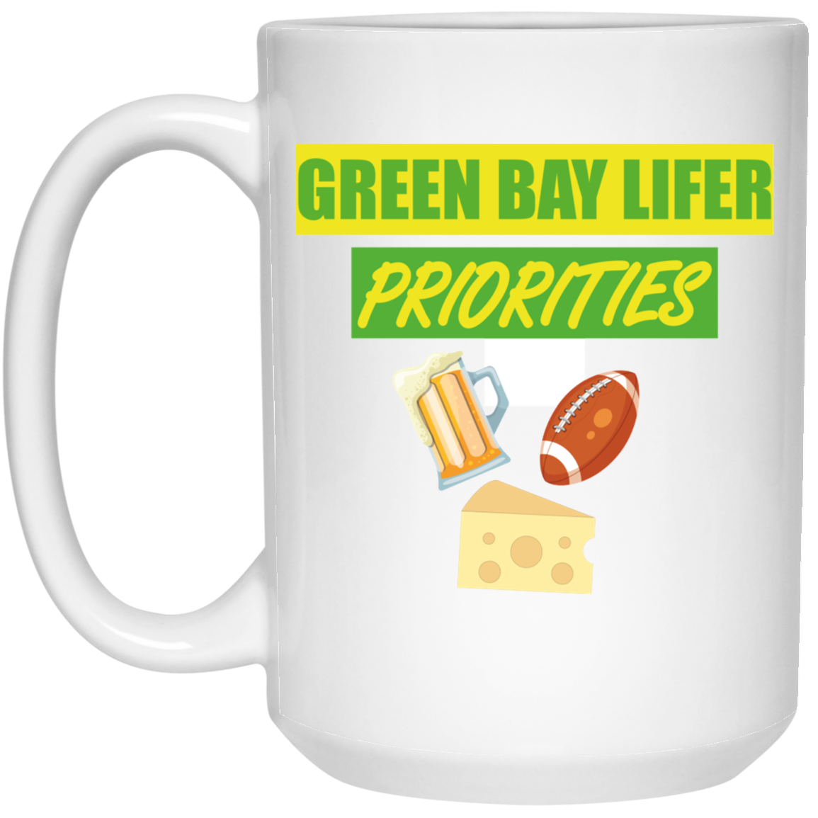 Green Bay Lifer  Coffee Mug