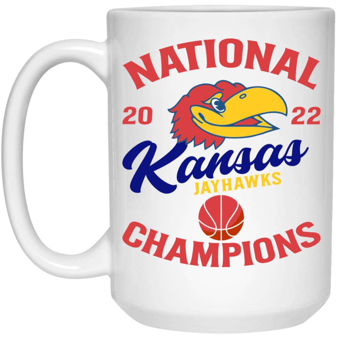 2022 Men's Basketball National  Champion White Mug(15 0z.)