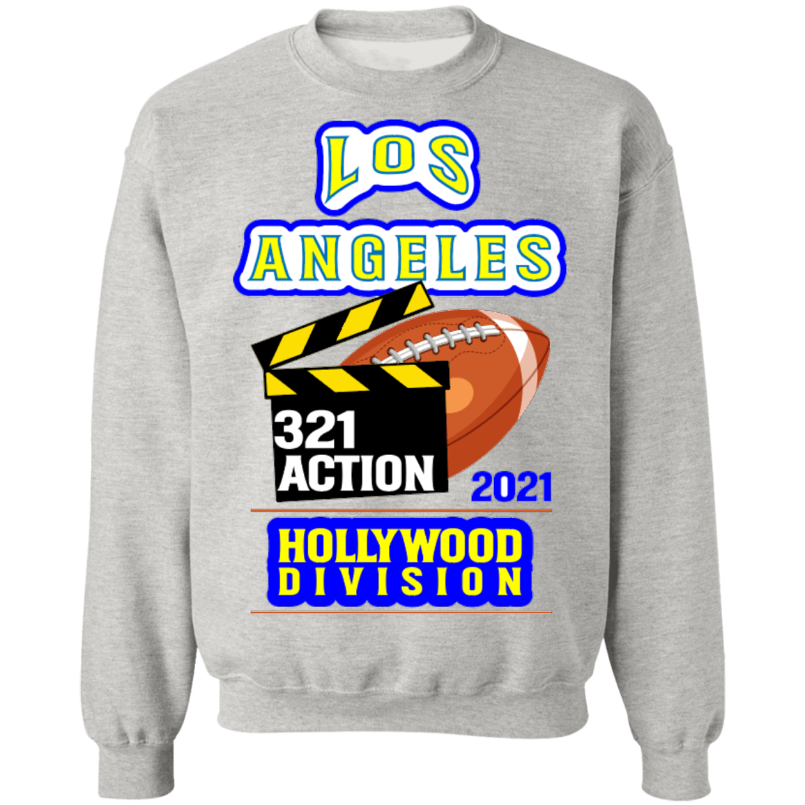 Los Angeles (HD) Crewneck Pullover Sweatshirt