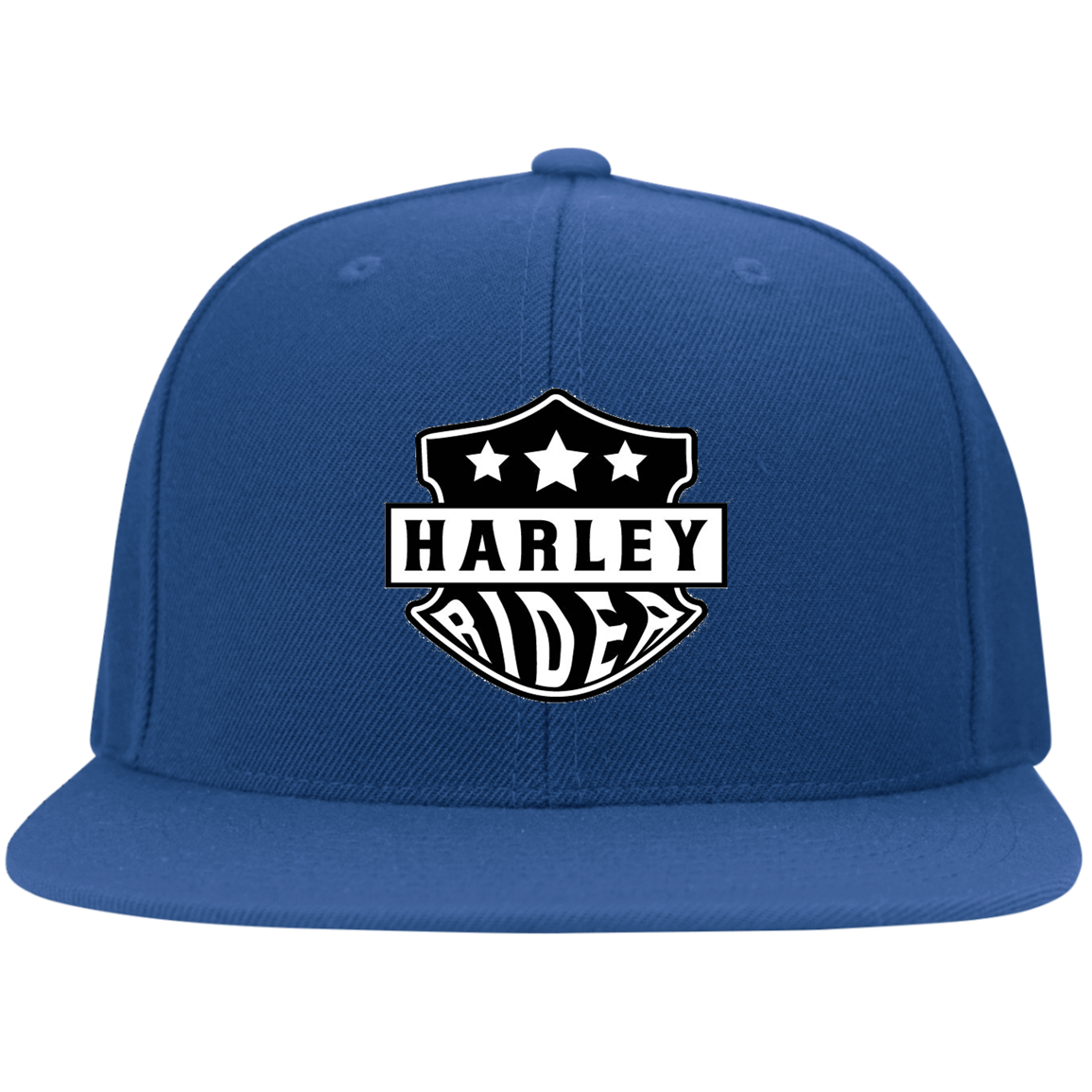 Harley Rider Flat Bill Twill Flexfit Cap