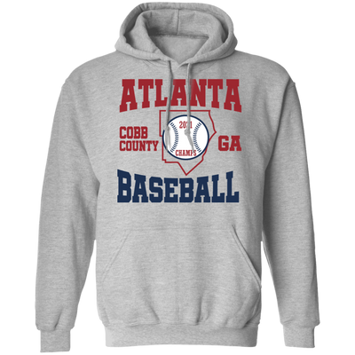 Atlanta Baseball Z66 Pullover Hoodie
