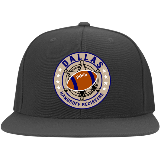 Dallas Flat Bill Twill Flexfit Cap