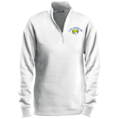 Los Angeles #002 Ladies' 1/4 Zip Sweatshirt