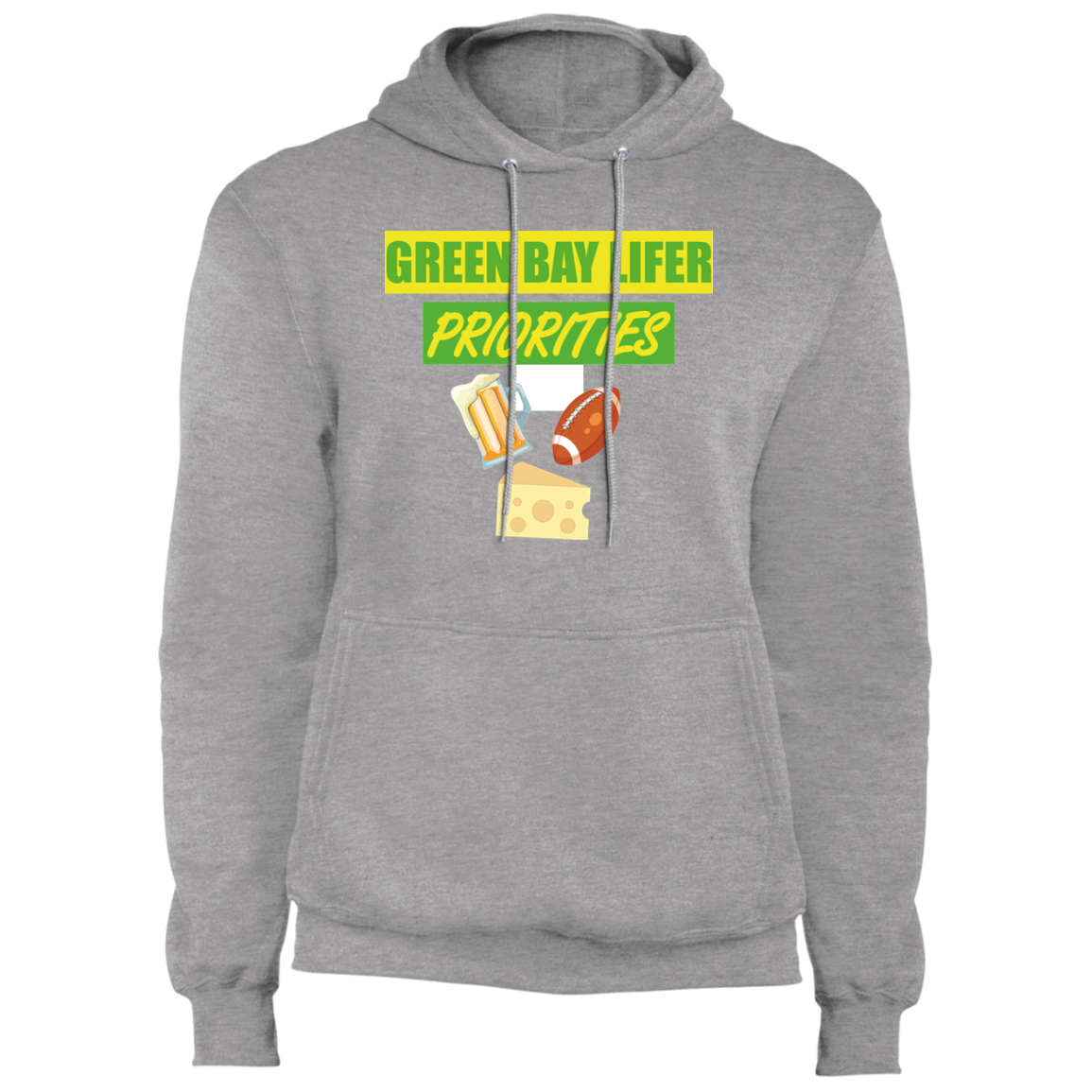 Green Bay Lifer PC78H Core Fleece Pullover Hoodie