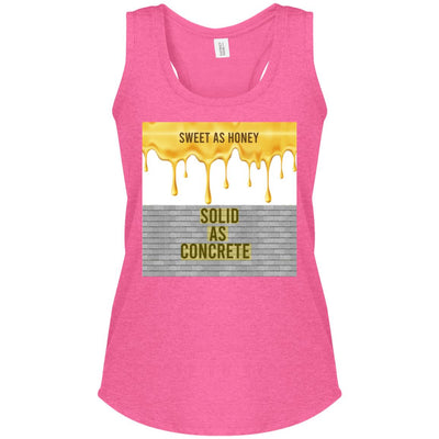 Sweet As Honey 002- Women's Perfect Tri Racerback Tank