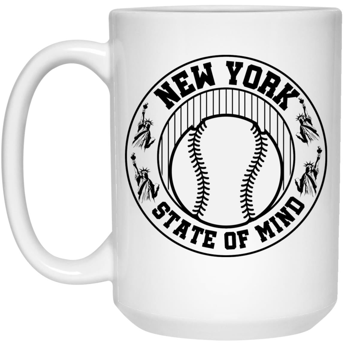 NY State of Mind  White Mug 15 oz