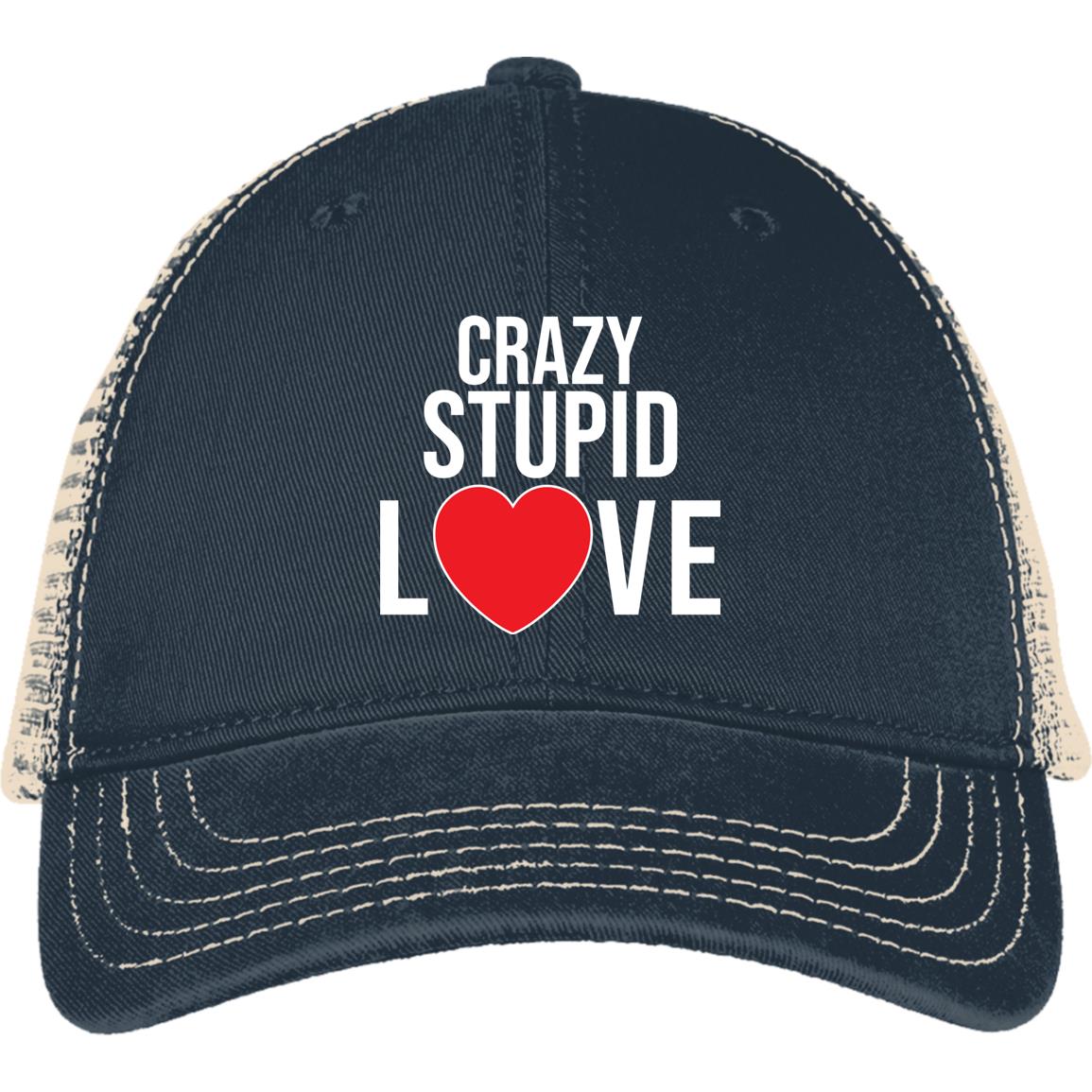 Crazy, Stupid Love Mesh Back Cap