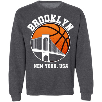 Brooklyn Crewneck Pullover Sweatshirt