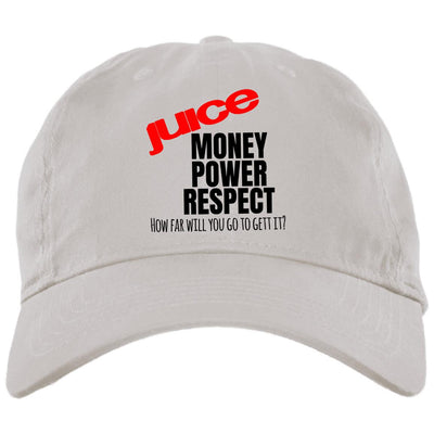 Juice-Brushed Twill Unstructured Dad Cap