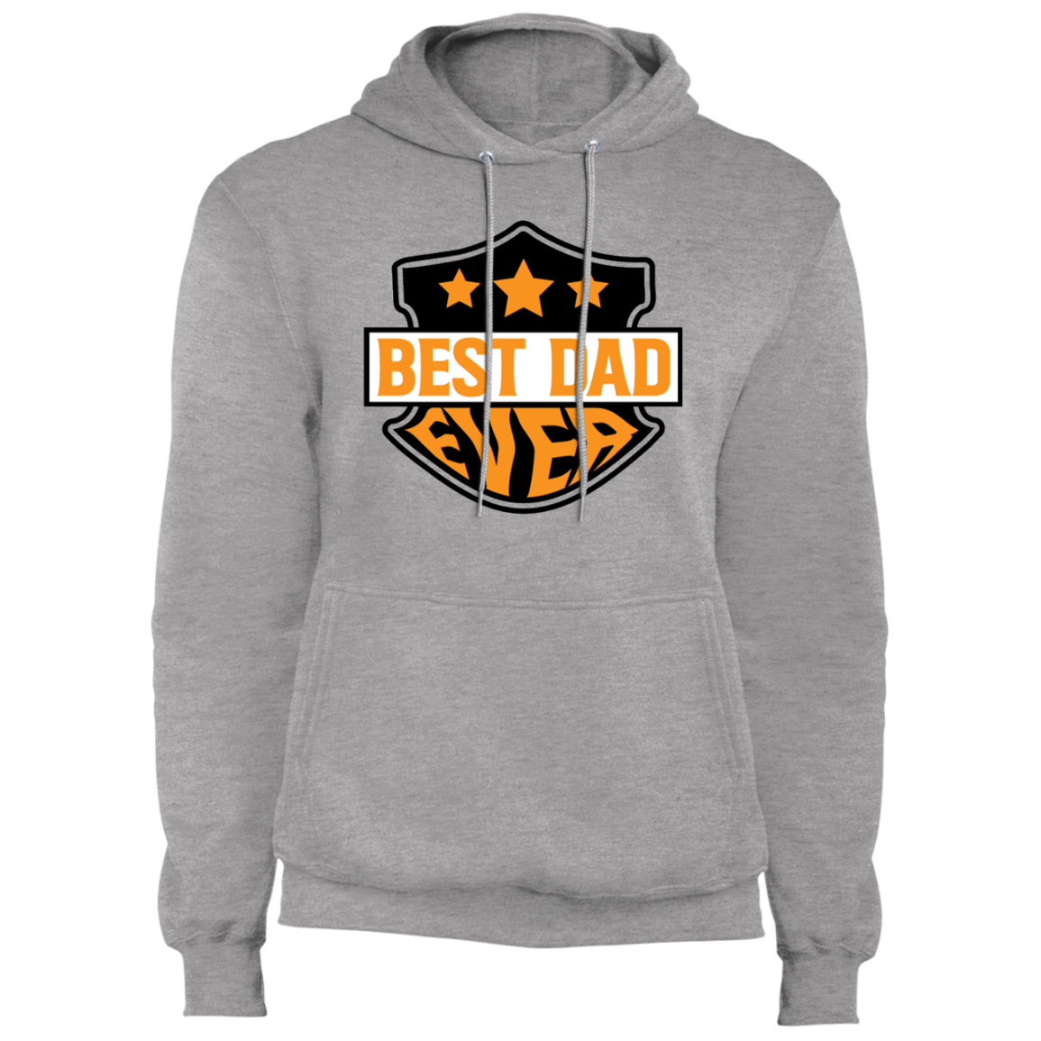 Best Dad Ever Hoodie with Draw Strings