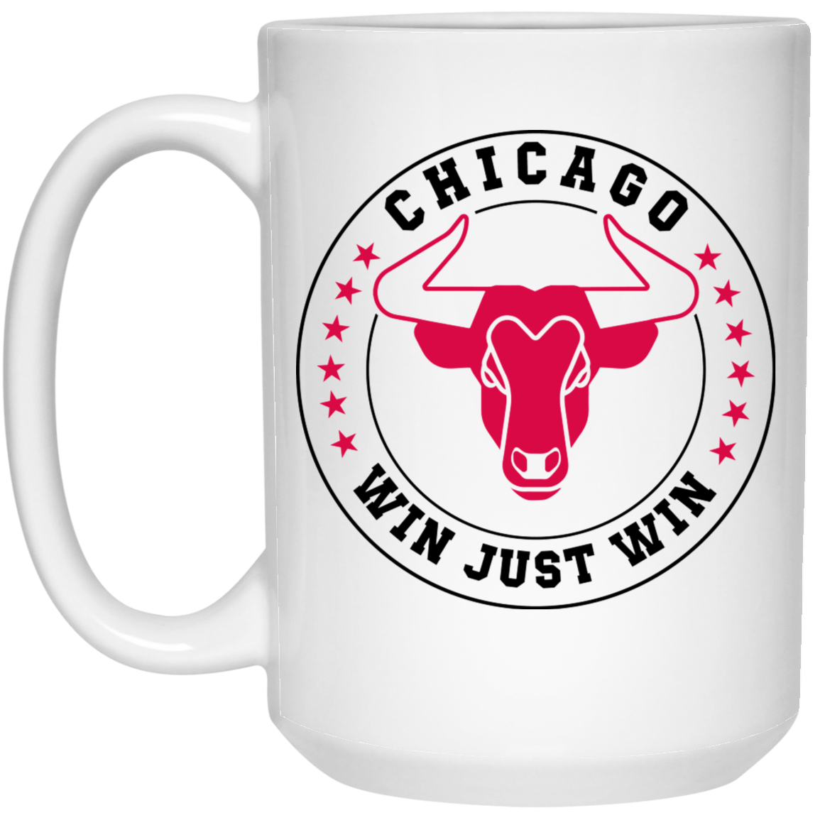 Chicago WJW- w/red stars Mug