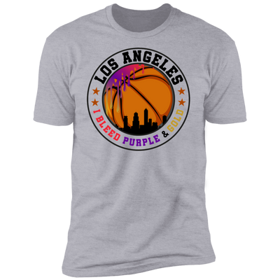 Los Angeles- I Bleed design Short Sleeve T-Shirt