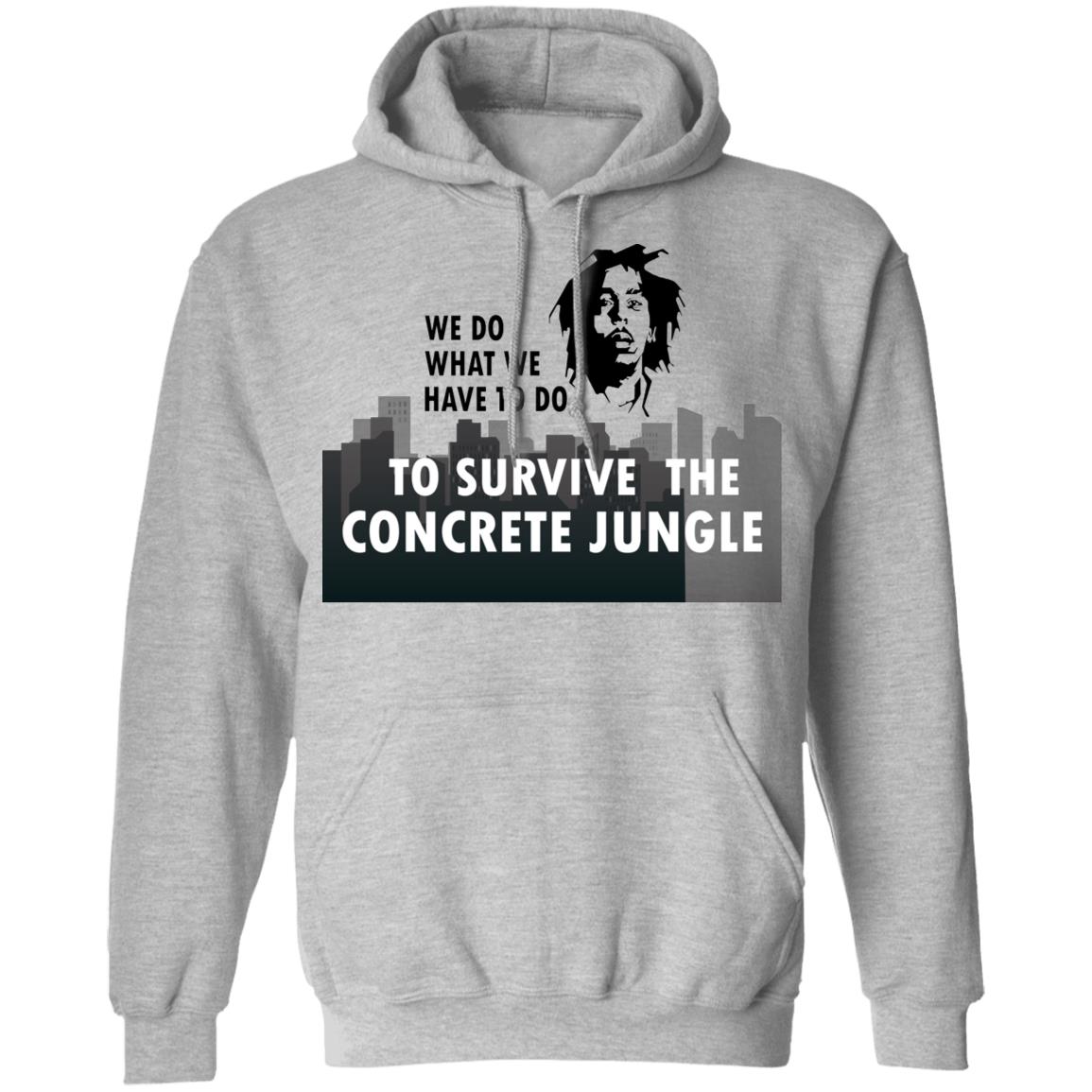 Concrete  Jungle Pullover Hoodie