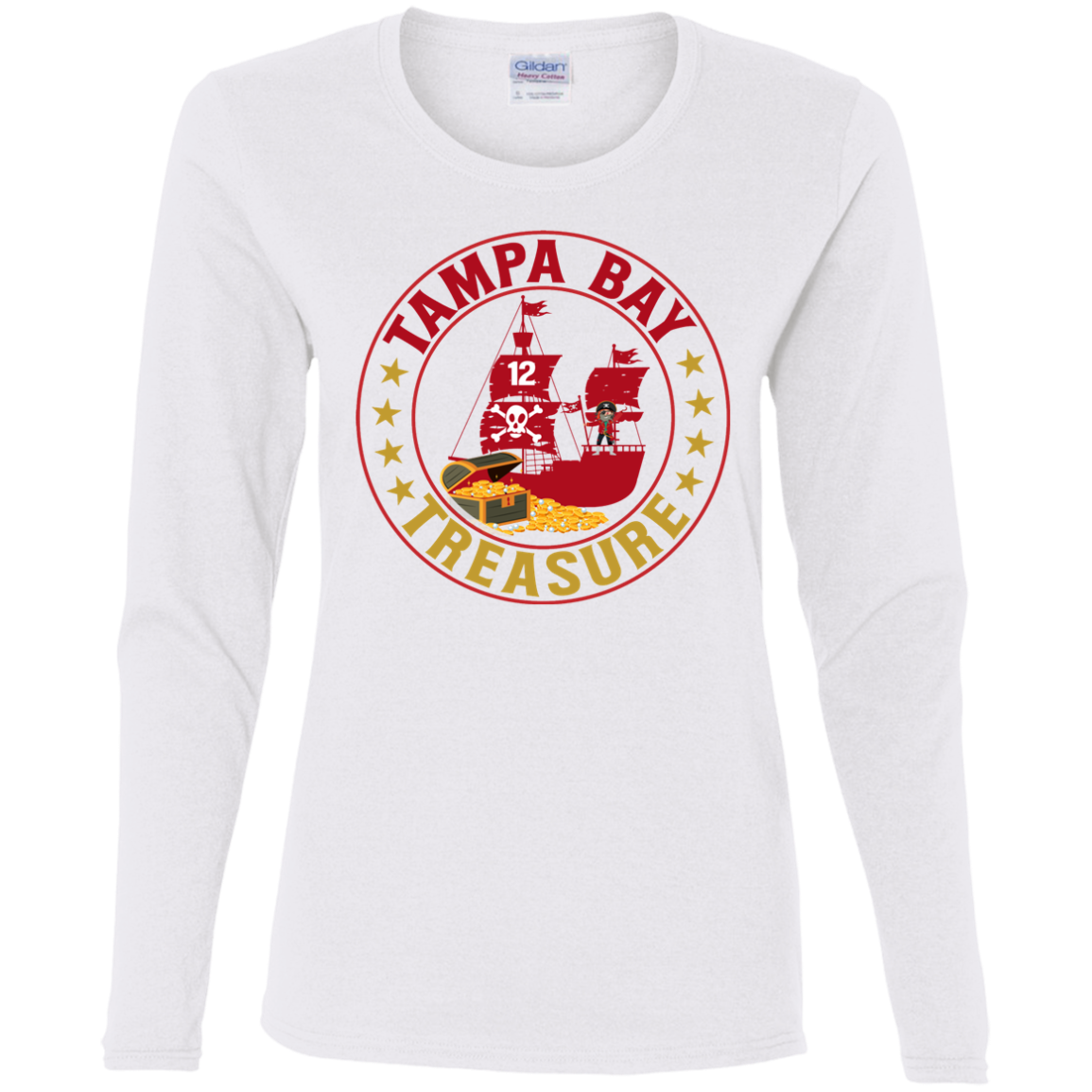 Tampa Bay Treasure Ladies' Cotton T-Shirt