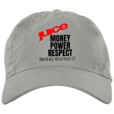 Juice-Brushed Twill Unstructured Dad Cap