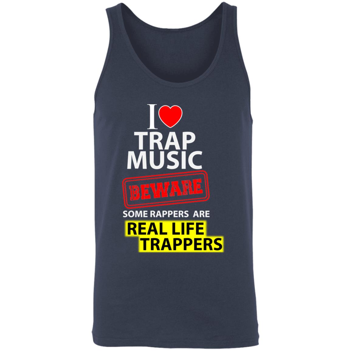 I Love Trap Music Unisex Tank (Dark Colors)