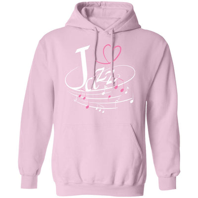 I Love Jazz Pullover Hoodie