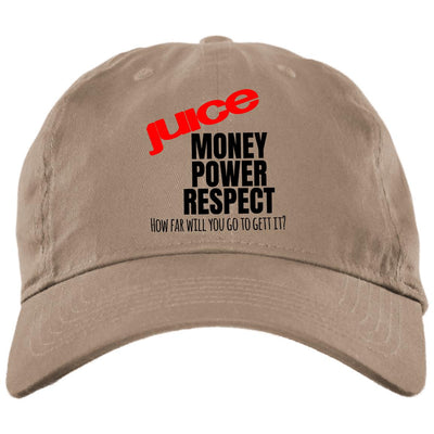 Juice-Brushed Twill Unstructured Dad Cap