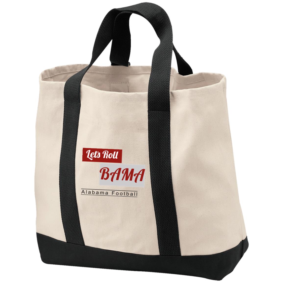 Let's Roll Bama 2-Tone Shopping Tote