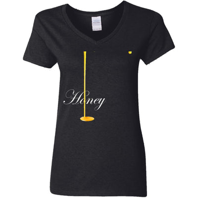 Honey Ladies' V-Neck T-Shirt
