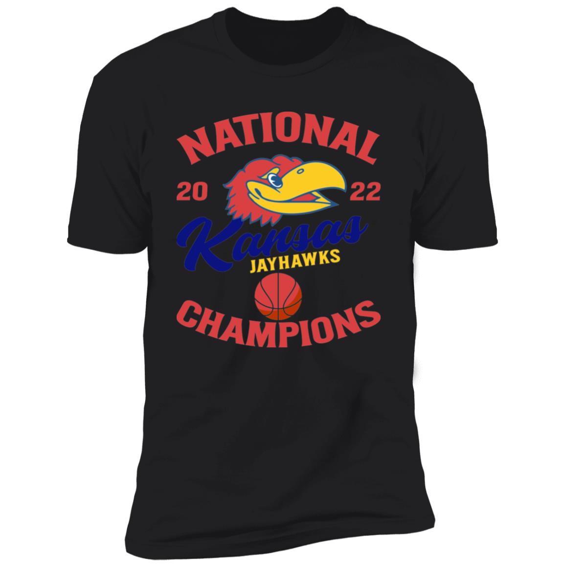 2022 Mens  National Champs (Kansas)  T-Shirt