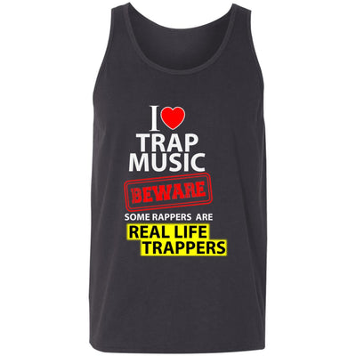 I Love Trap Music Unisex Tank (Dark Colors)