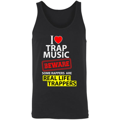 I Love Trap Music Unisex Tank (Dark Colors)