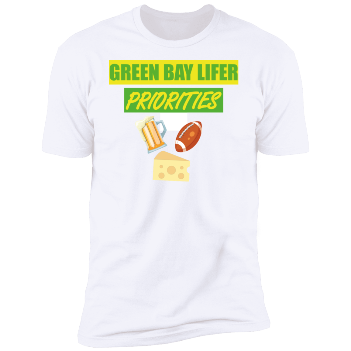 Green Bay Lifer Short Sleeve T-Shirt