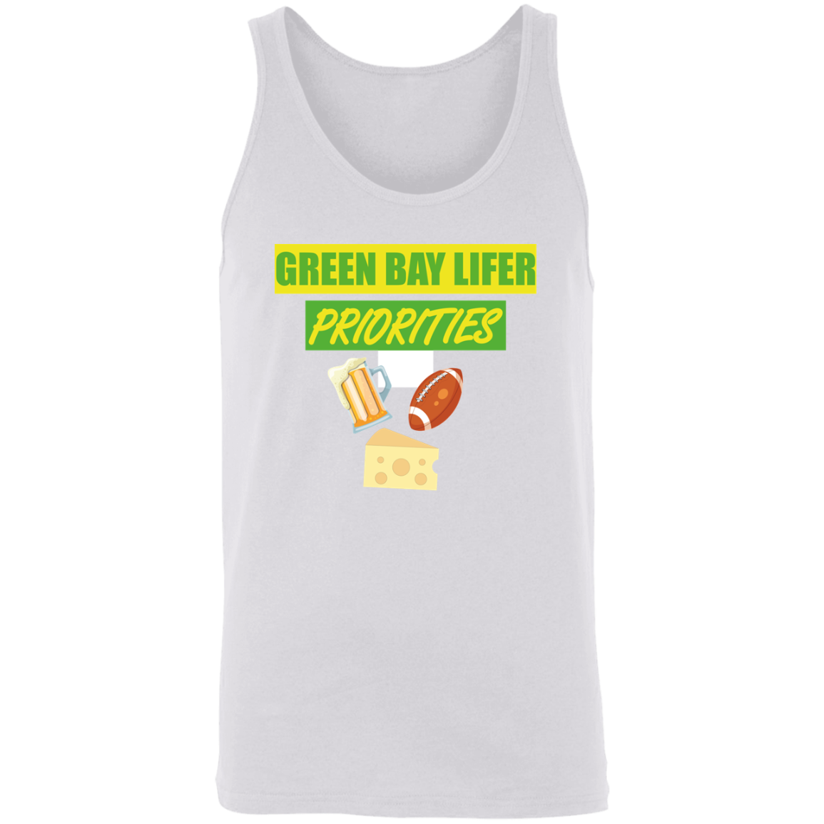 Green Bay Lifer Unisex Tank