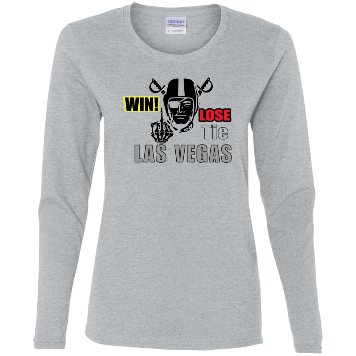 Las Vegas (WLT) Ladies' Cotton LS T-Shirt