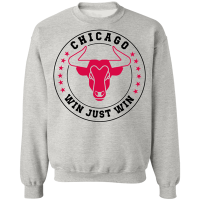 Chicago WJW- w/red stars Z65 Crewneck Pullover Sweatshirt