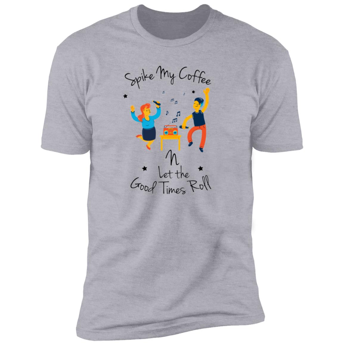 Spike My Coffee- Premium Short Sleeve T-Shirt