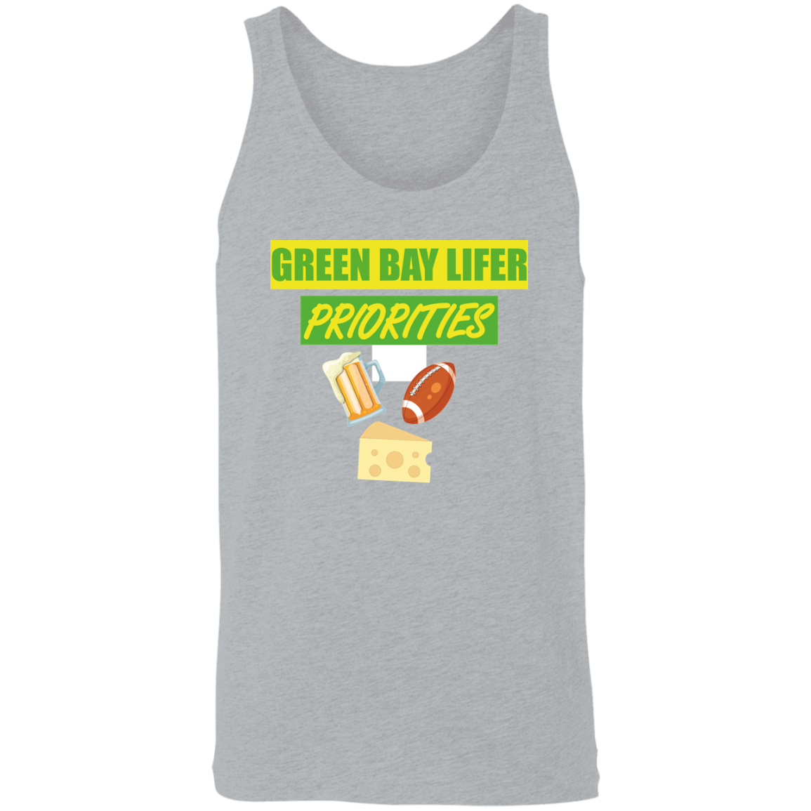 Green Bay Lifer Unisex Tank