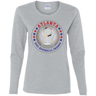 Atlanta Trophy Ladies Cotton LS T-Shirt