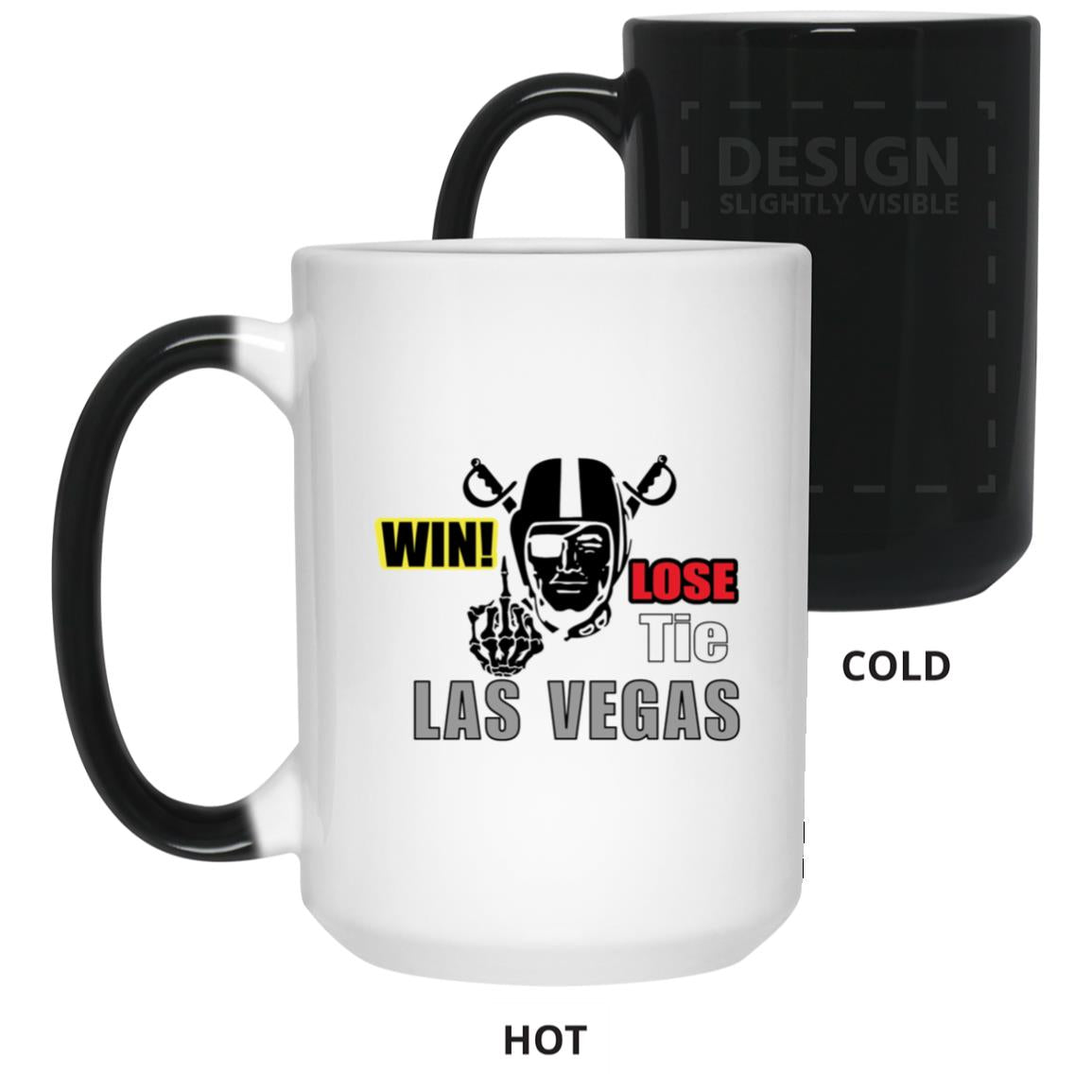 Las Vegas (WLT)Color Changing Coffee Mug (15 oz)